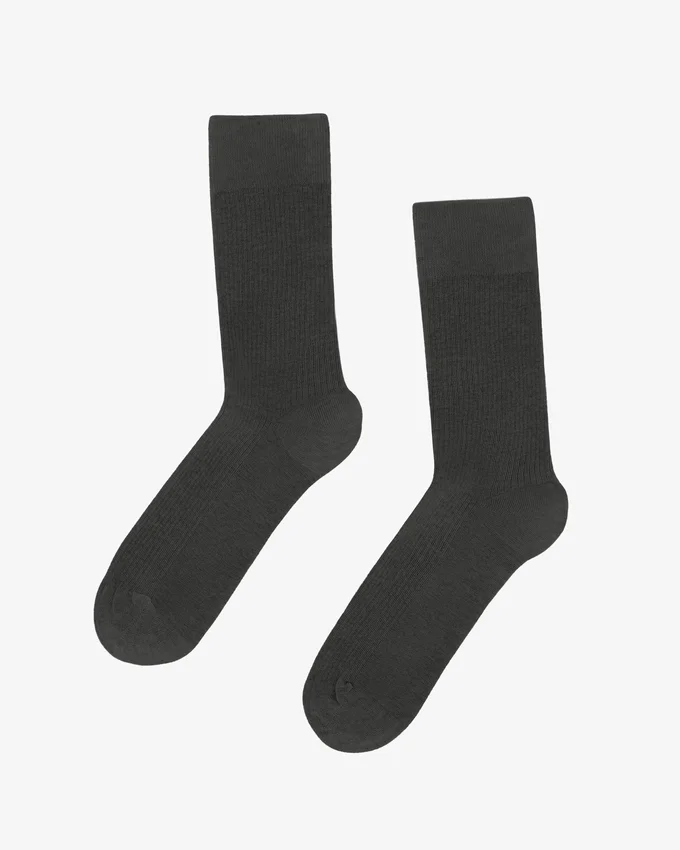 Classic Organic Socken – Lavagrau