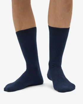 Classic Organic Socken – Marineblau