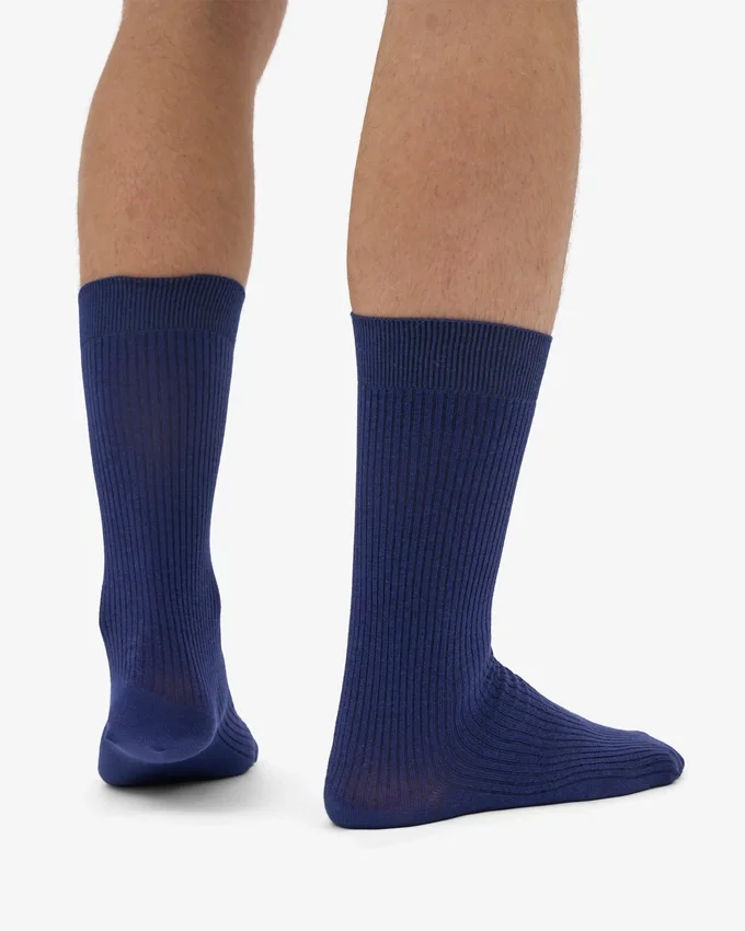 Classic Organic Socken – Marineblau