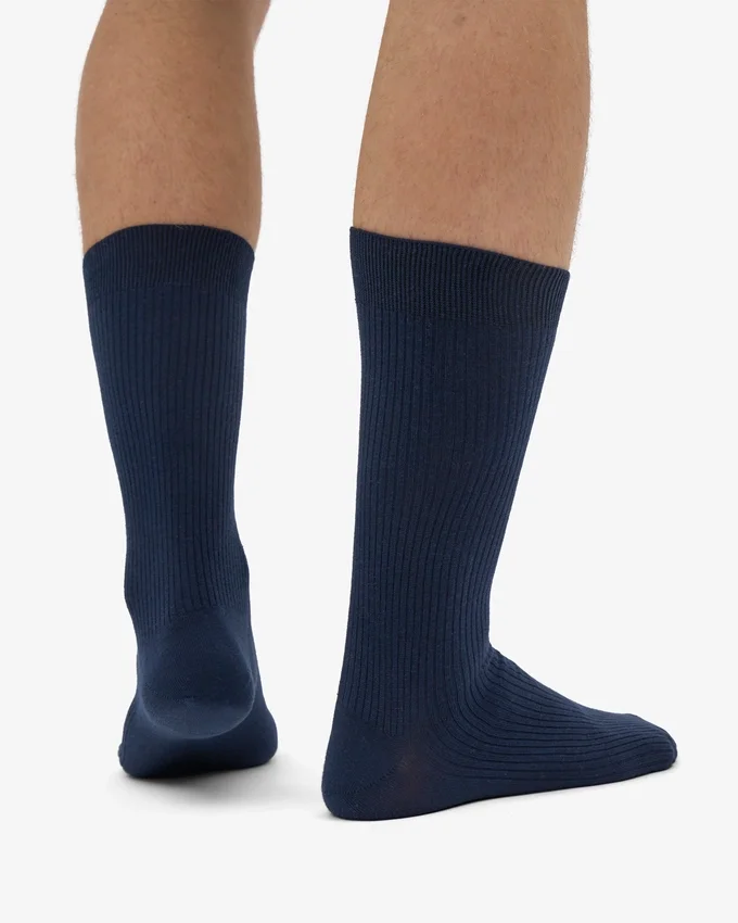 Classic Organic Socken – Marineblau