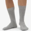 Classic Organic Socken – Meliertes Grau