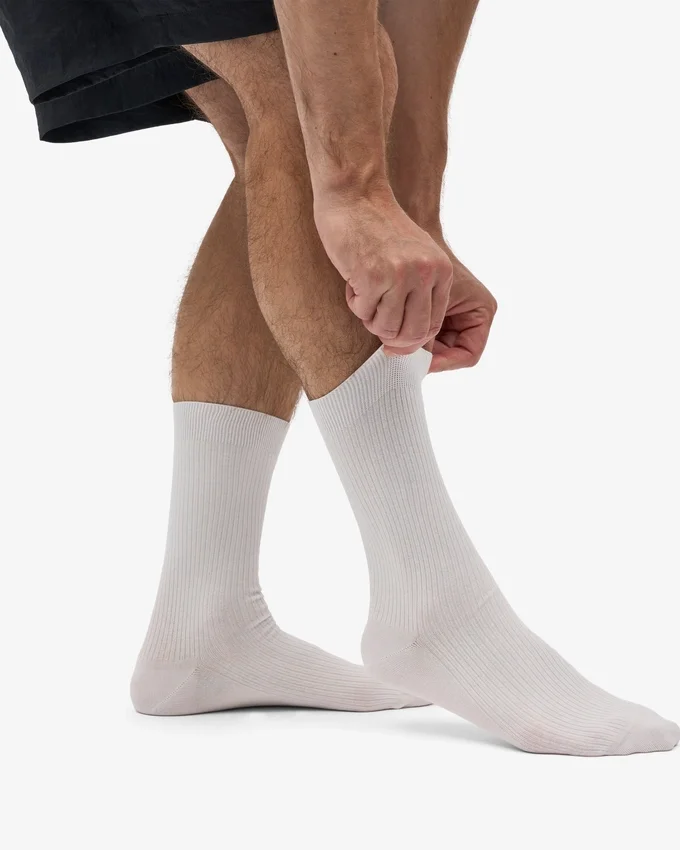 Classic Organic Socken – Optisches Weiß