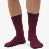 Classic Organic Socken – Oxblood-Rot