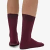 Classic Organic Socken – Oxblood-Rot