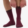 Classic Organic Socken – Oxblood-Rot