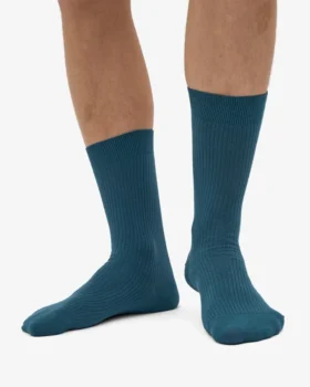 Classic Organic Socken – Ozeangrün