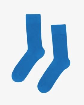 Classic Organic Socken – Pazifikblau