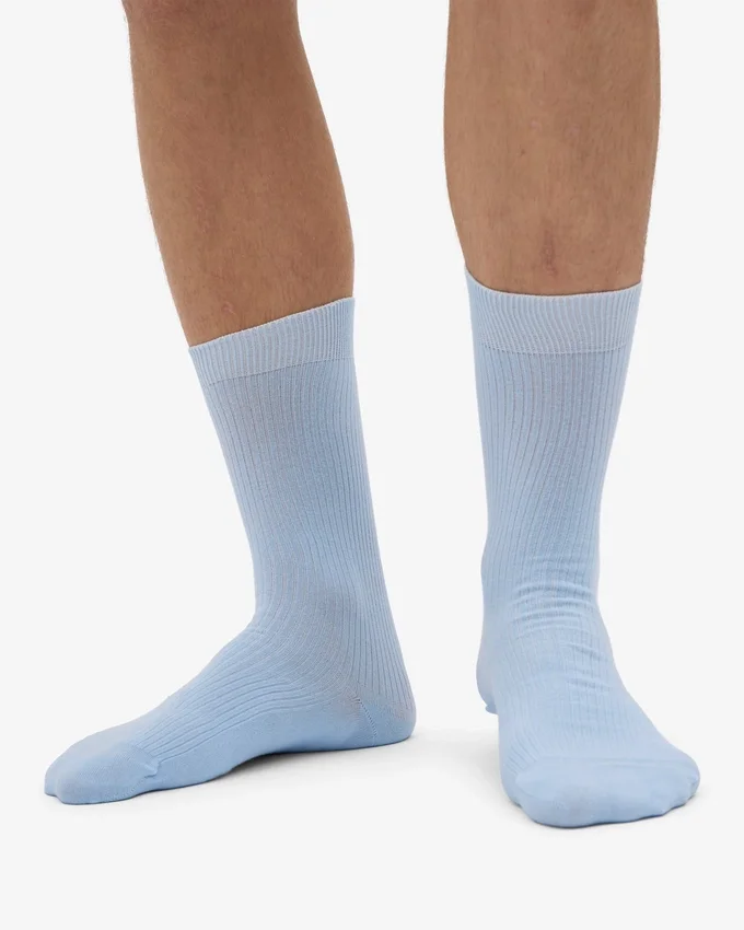 Classic Organic Socken – Polarblau