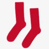 Classic Organic Socken – Scharlachrot