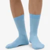 Classic Organic Socken – Seaside-Blau