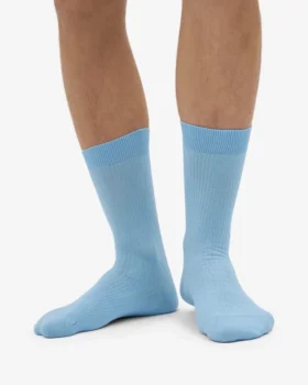 Classic Organic Socken – Seaside-Blau