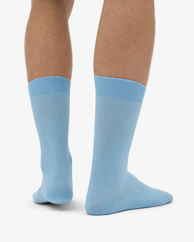 Classic Organic Socken – Seaside-Blau