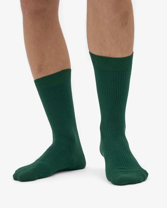 Classic Organic Socken – Smaragdgrün