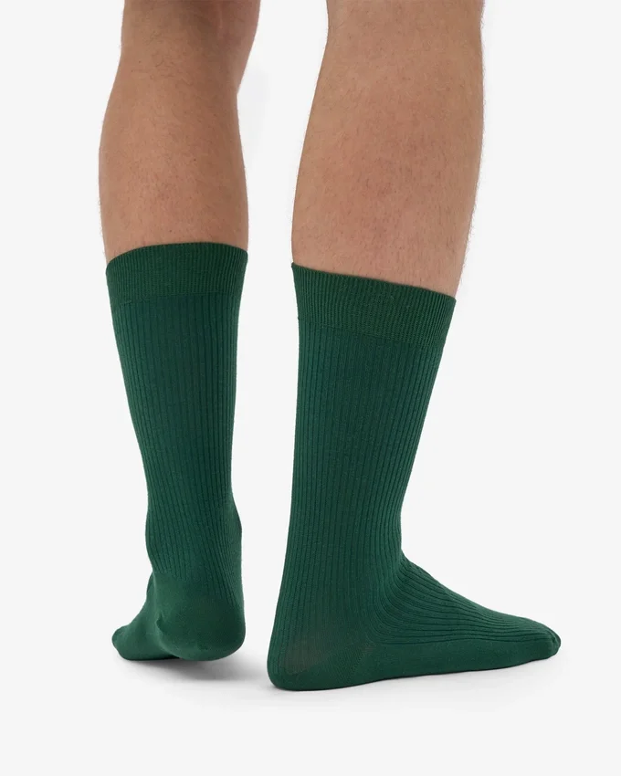Classic Organic Socken – Smaragdgrün