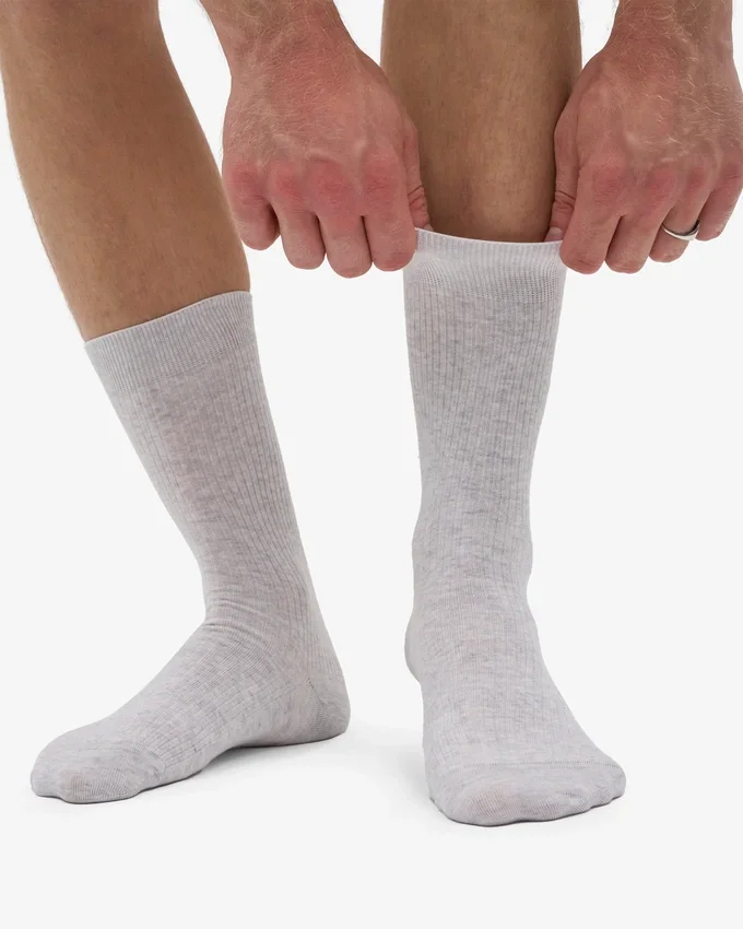 Classic Organic Socken – Snow Melange