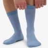 Classic Organic Socken – Stahlblau