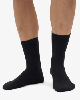 Classic Organic Socken – Tiefschwarz