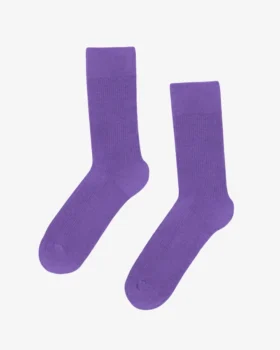Classic Organic Socken – Ultraviolett