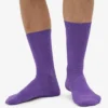 Classic Organic Socken – Ultraviolett