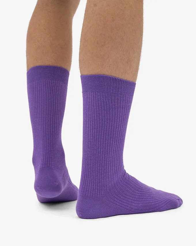 Classic Organic Socken – Ultraviolett