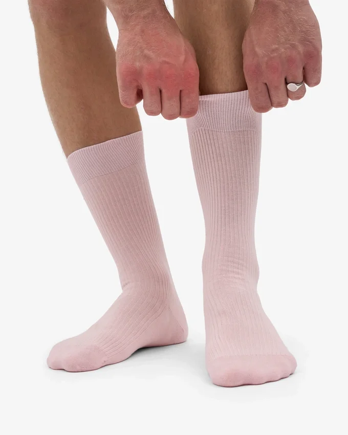 Classic Organic Socken – Verwaschenes Rosa