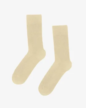 Classic Organic Socken – Zartes Gelb