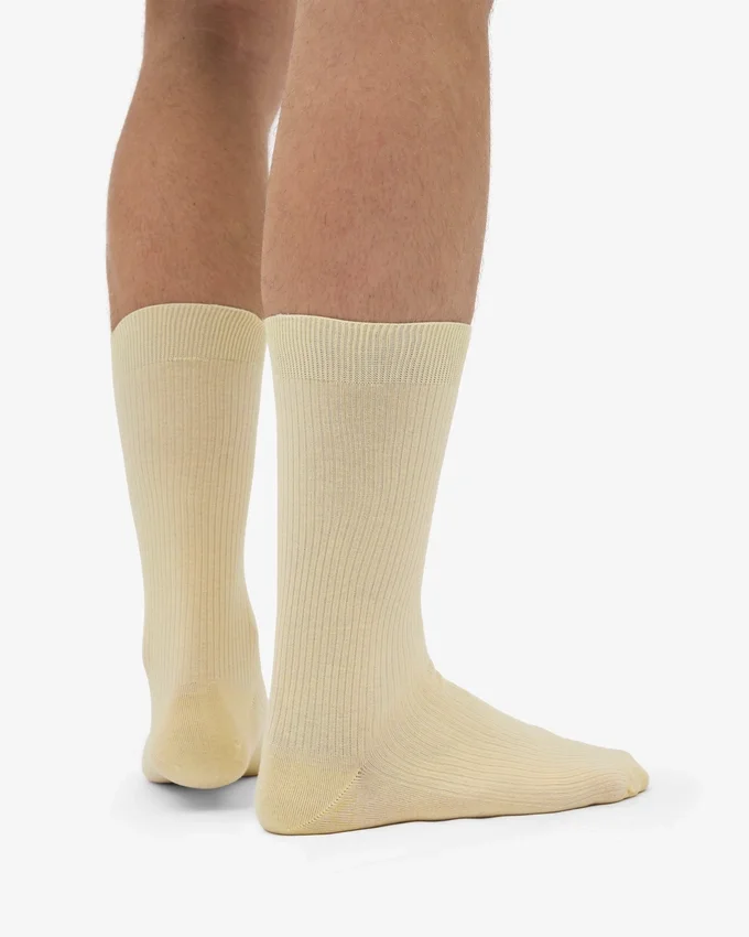 Classic Organic Socken – Zartes Gelb