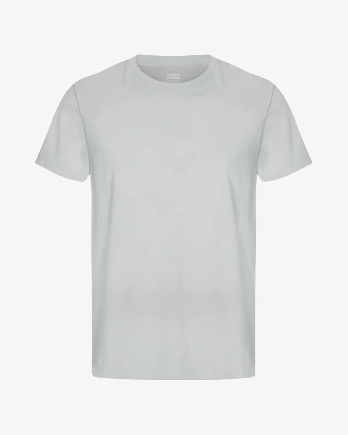 Classic Organic Tee – Ausgewaschenes Grau