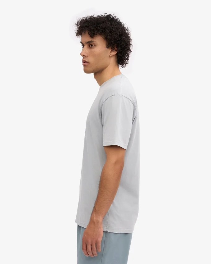 Classic Organic Tee – Ausgewaschenes Grau