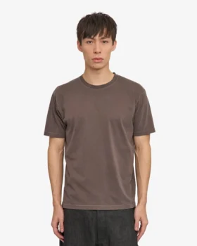 Classic Organic Tee – Ausgewaschenes Schlammbraun