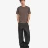 Classic Organic Tee – Ausgewaschenes Schlammbraun