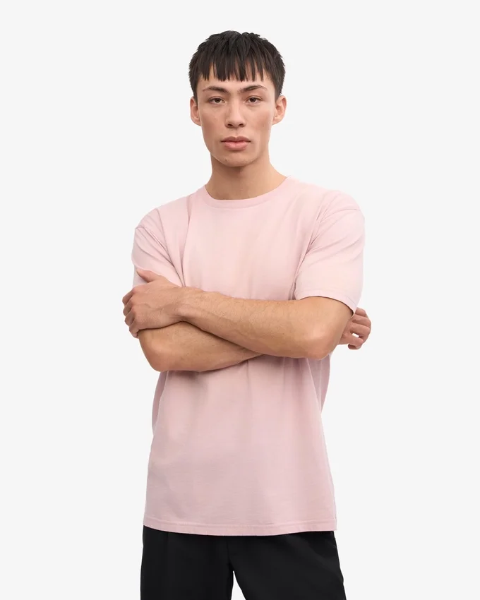 Classic Organic Tee – Blassrosa