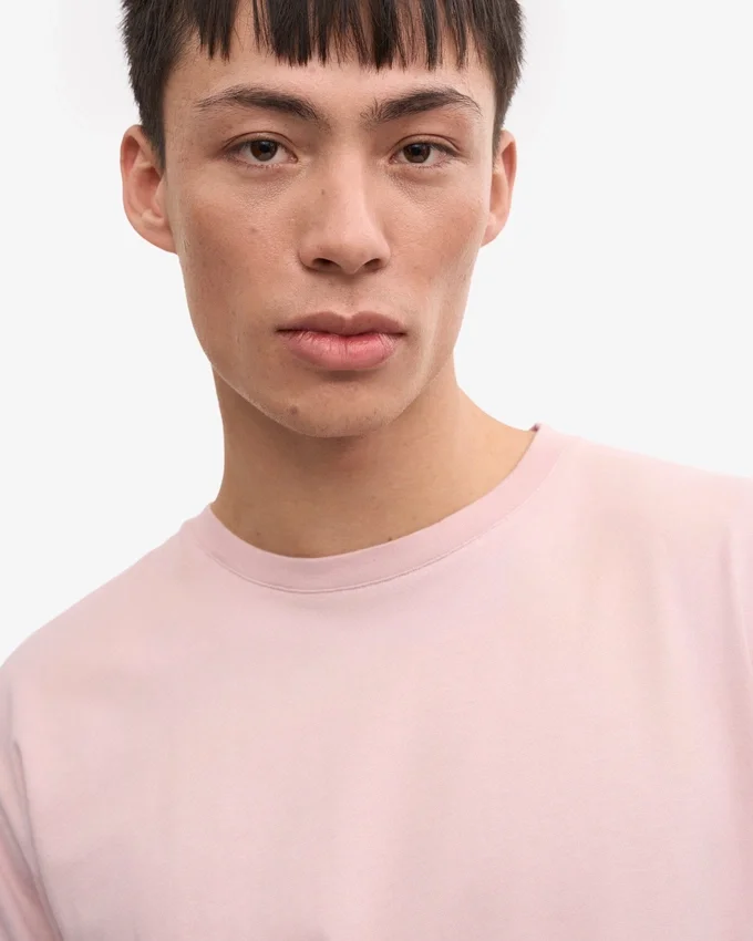 Classic Organic Tee – Blassrosa
