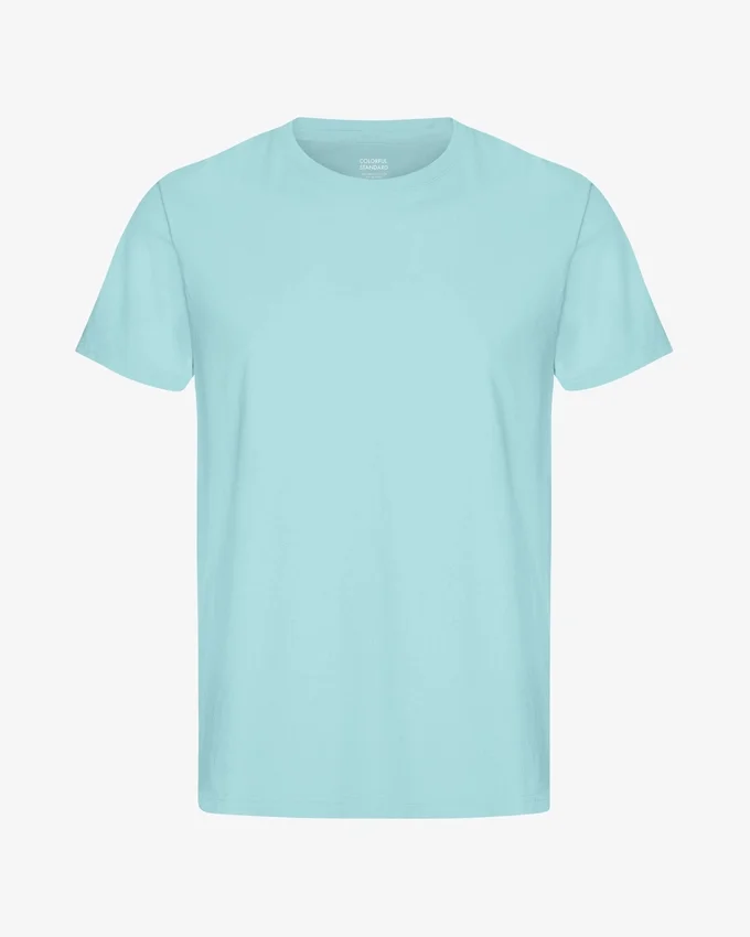 Classic Organic Tee – Blaugrün