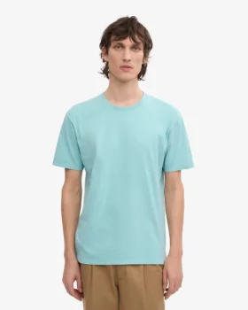 Classic Organic Tee – Blaugrün