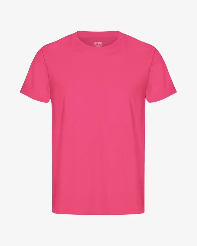 Classic Organic Tee – Bubblegum-Pink