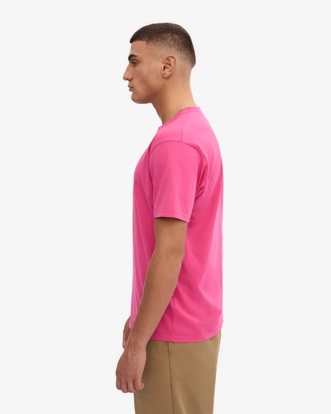 Classic Organic Tee – Bubblegum-Pink
