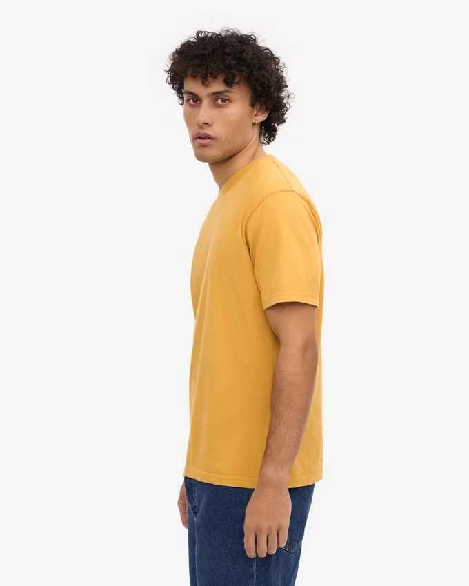 Classic Organic Tee – Burned Yellow