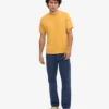 Classic Organic Tee – Burned Yellow