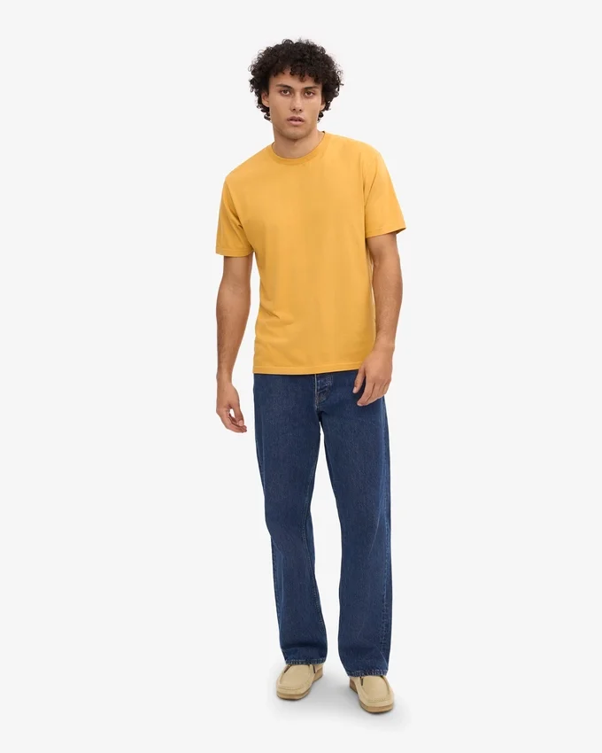 Classic Organic Tee – Burned Yellow