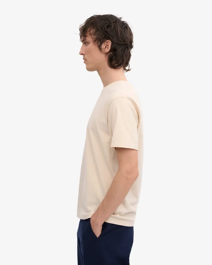 Classic Organic Tee – Elfenbeinweiß