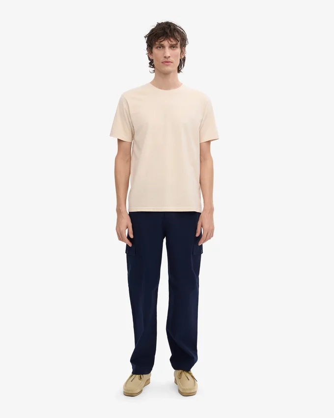 Classic Organic Tee – Elfenbeinweiß