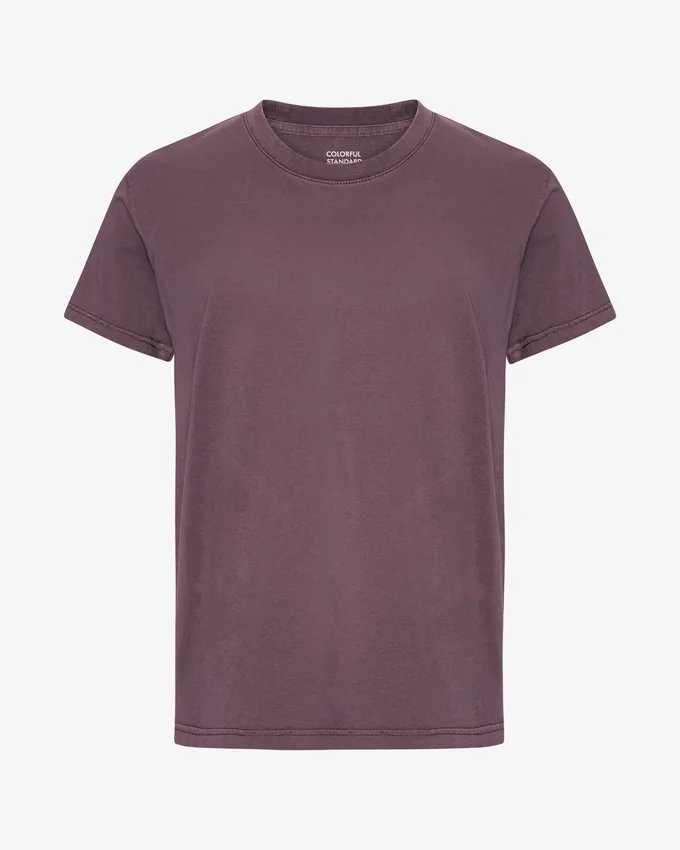 Classic Organic Tee – Faded Grape