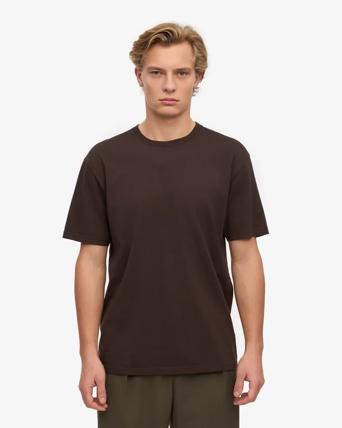 Classic Organic Tee – Kaffeebraun