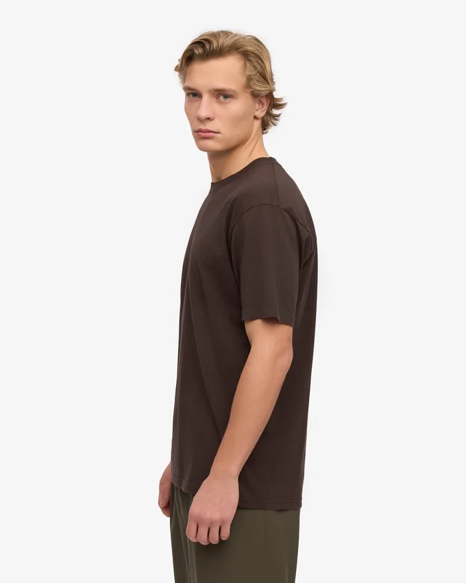 Classic Organic Tee – Kaffeebraun