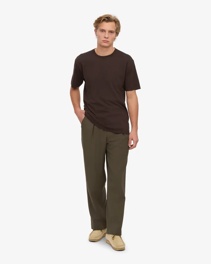 Classic Organic Tee – Kaffeebraun