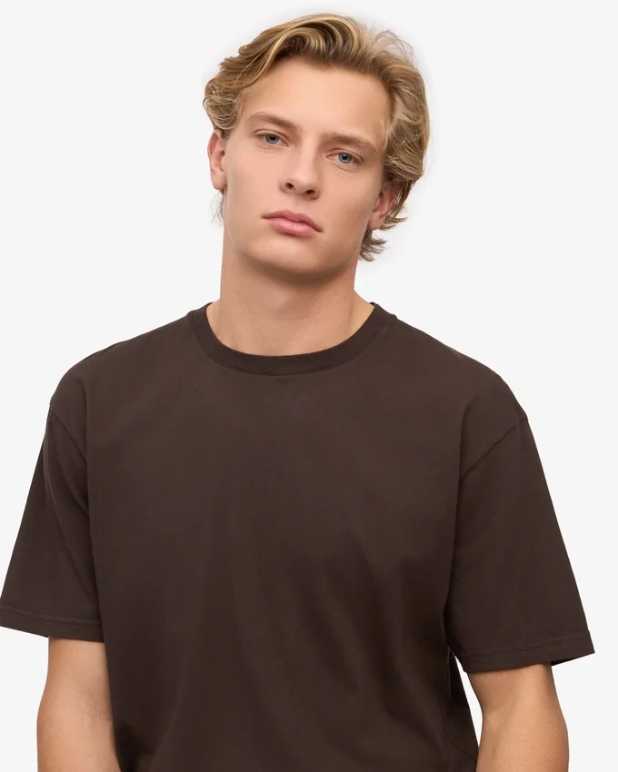 Classic Organic Tee – Kaffeebraun