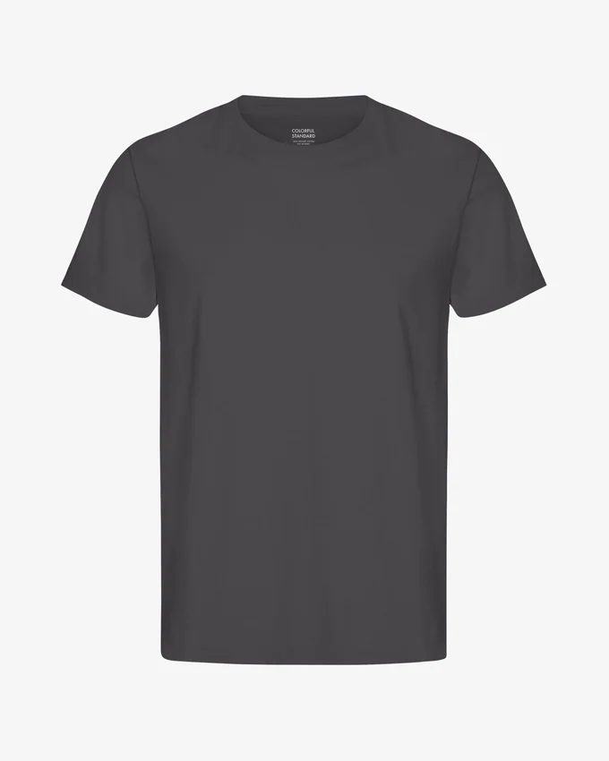 Classic Organic Tee – Lavagrau