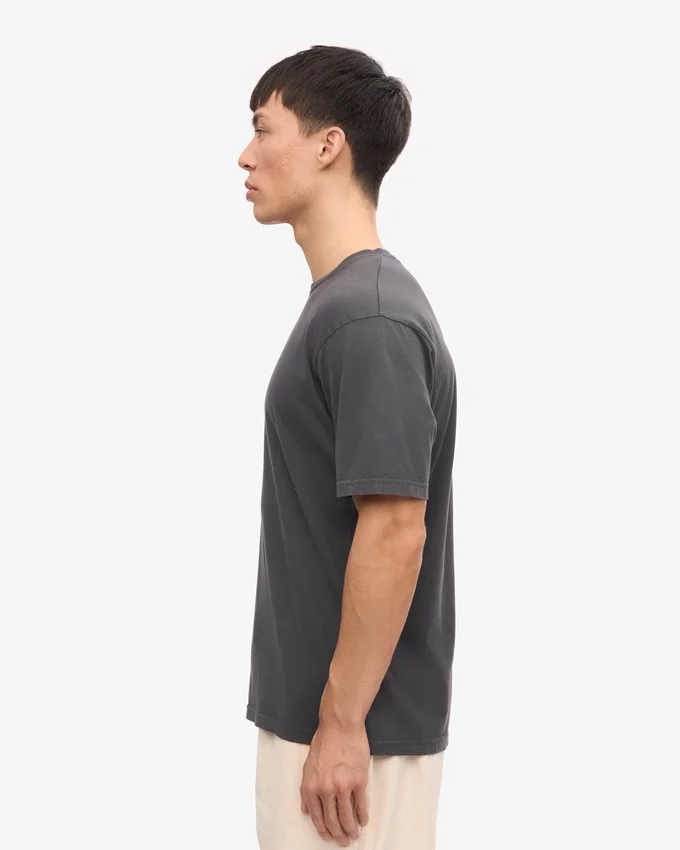 Classic Organic Tee – Lavagrau