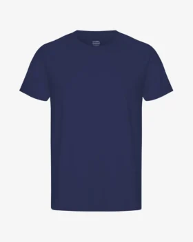 Classic Organic Tee – Marineblau